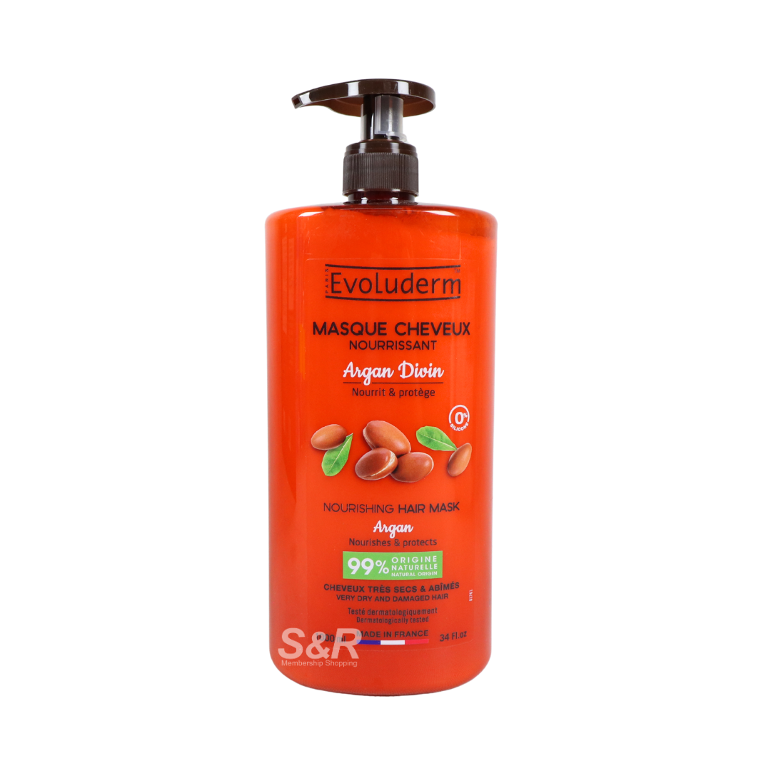 Evoluderm Argan Nourishing Hair Mask 1L